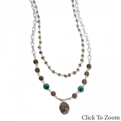 SKU 21731 - a Multi-stone Necklaces Jewelry Design image