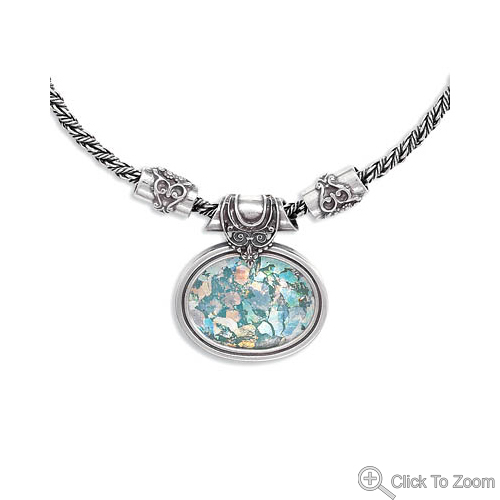 SKU 22021 - a Glass Necklaces Jewelry Design image