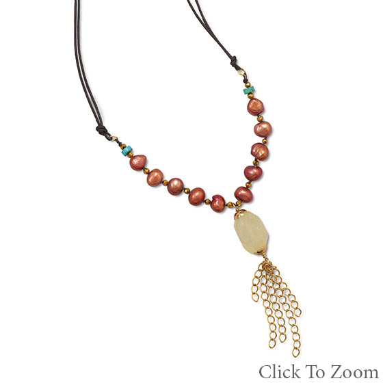 SKU 22024 - a Multi-stone Necklaces Jewelry Design image