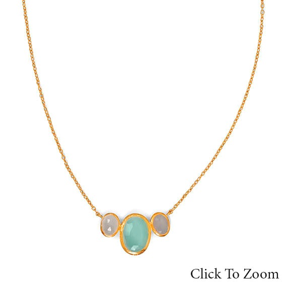 SKU 22031 - a Multi-stone Necklaces Jewelry Design image