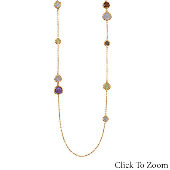SKU 22032 - a Multi-stone Necklaces Jewelry Design image