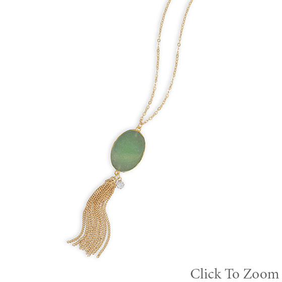 SKU 22037 - a Aventurine Necklaces Jewelry Design image