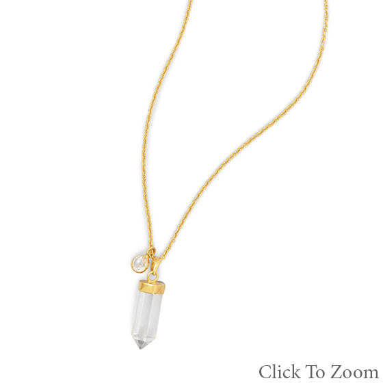SKU 22040 - a Quartz Necklaces Jewelry Design image