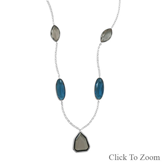 SKU 22043 - a Multi-stone Necklaces Jewelry Design image