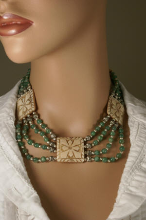 SKU 232 - a Bone Necklaces Jewelry Design image