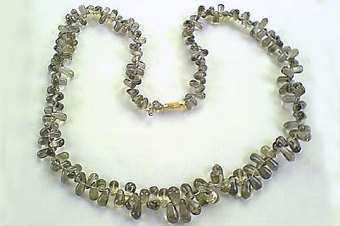 SKU 267 - a Smoky Quartz Necklaces Jewelry Design image