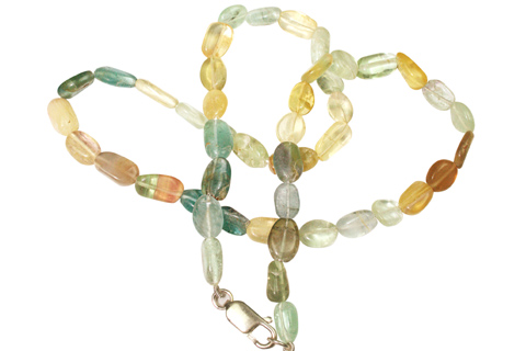 SKU 270 - a Fluorite Necklaces Jewelry Design image