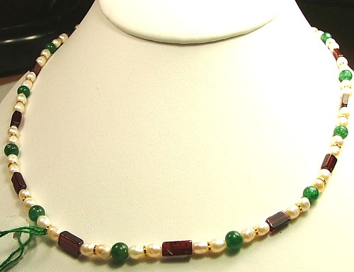 SKU 291 - a Multi-stone Necklaces Jewelry Design image