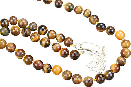 SKU 3017 - a Tiger eye Necklaces Jewelry Design image