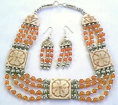 SKU 303 - a Carnelian Necklaces Jewelry Design image