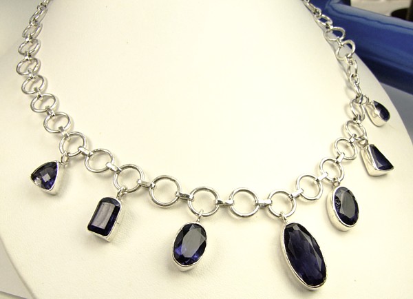 SKU 3060 - a Iolite Necklaces Jewelry Design image