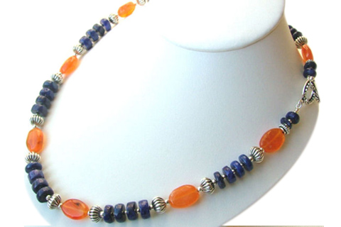 SKU 320 - a Carnelian Necklaces Jewelry Design image