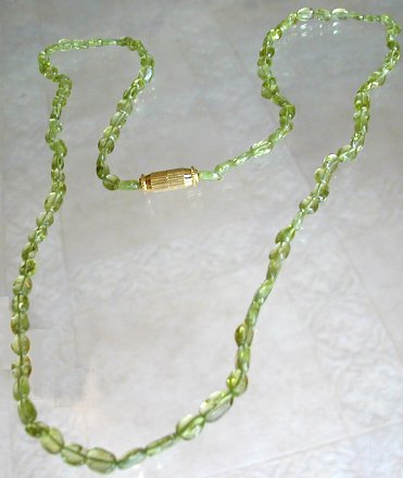 SKU 430 - a Peridot Necklaces Jewelry Design image