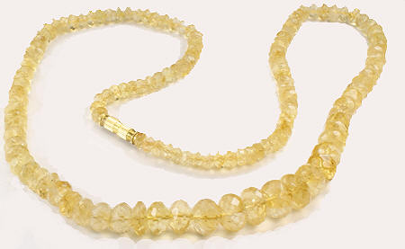 SKU 454 - a Citrine Necklaces Jewelry Design image