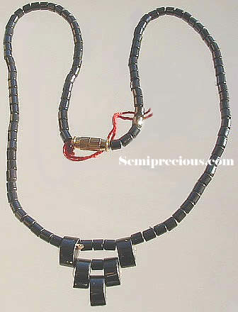 SKU 455 - a Hematite Necklaces Jewelry Design image