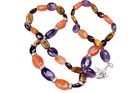 SKU 467 - a Multi-stone Necklaces Jewelry Design image
