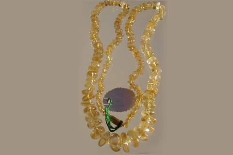 SKU 468 - a Citrine Necklaces Jewelry Design image