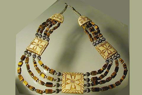 SKU 480 - a Tiger eye Necklaces Jewelry Design image