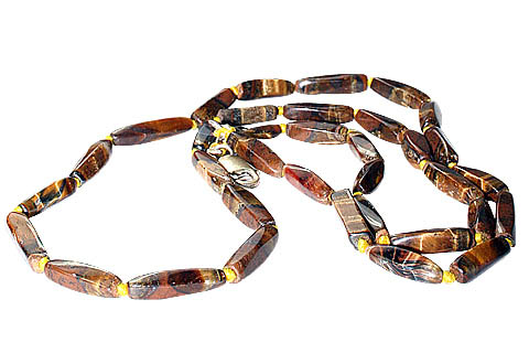 SKU 483 - a Tiger eye Necklaces Jewelry Design image