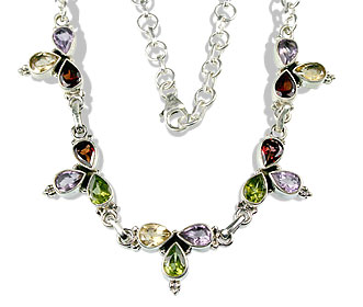 SKU 494 - a Multi-stone Necklaces Jewelry Design image