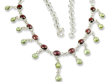 SKU 497 - a Garnet Necklaces Jewelry Design image