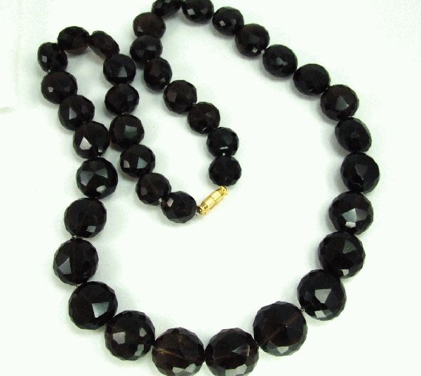 SKU 5080 - a Smoky Quartz Necklaces Jewelry Design image