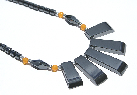 SKU 5133 - a Hematite Necklaces Jewelry Design image
