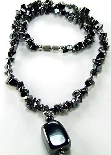 SKU 5153 - a Hematite Necklaces Jewelry Design image