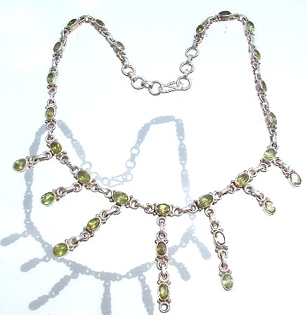 SKU 520 - a Peridot Necklaces Jewelry Design image