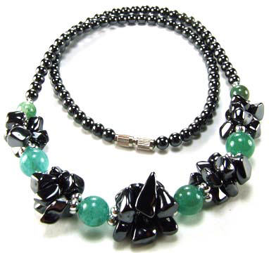 SKU 5325 - a Hematite Necklaces Jewelry Design image