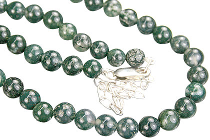 SKU 544 - a Moss agate Necklaces Jewelry Design image