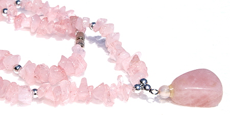 SKU 5517 - a Rose quartz Necklaces Jewelry Design image