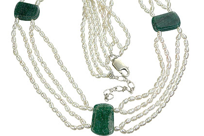 SKU 555 - a Pearl Necklaces Jewelry Design image