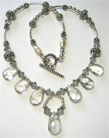 SKU 5600 - a Rutilated Necklaces Jewelry Design image
