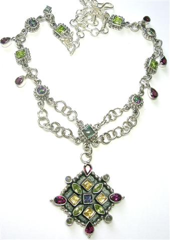 SKU 5602 - a mystic quartz Necklaces Jewelry Design image