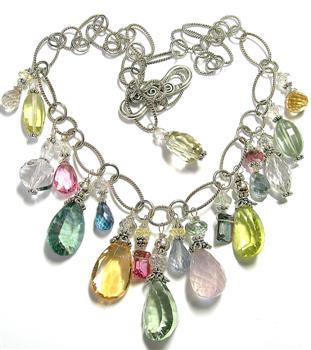 SKU 5639 - a Multi-stone Necklaces Jewelry Design image