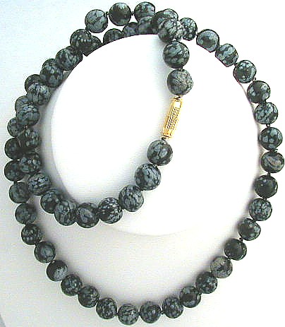 SKU 566 - a Obsidian Necklaces Jewelry Design image