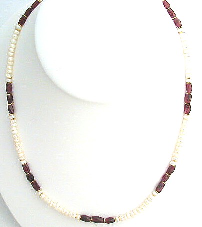 SKU 570 - a Garnet Necklaces Jewelry Design image