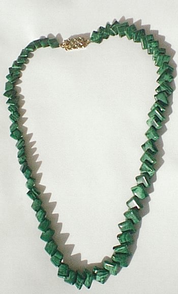 SKU 590 - a Malachite Necklaces Jewelry Design image