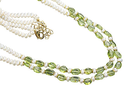 SKU 596 - a Peridot Necklaces Jewelry Design image