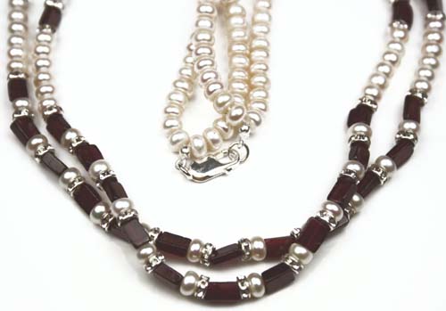 SKU 598 - a Garnet Necklaces Jewelry Design image