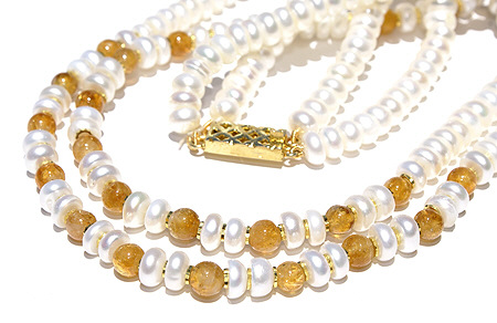 SKU 599 - a Citrine Necklaces Jewelry Design image