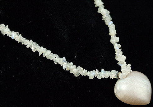 SKU 5994 - a Moonstone Necklaces Jewelry Design image