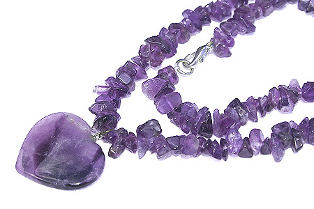 SKU 6001 - a Amethyst Necklaces Jewelry Design image