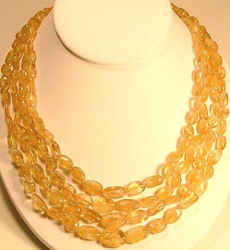 SKU 603 - a Citrine Necklaces Jewelry Design image