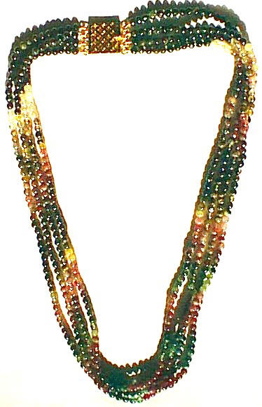 SKU 609 - a Tourmaline Necklaces Jewelry Design image