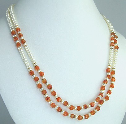 SKU 611 - a Carnelian Necklaces Jewelry Design image