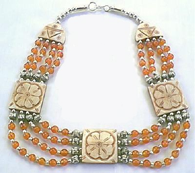 SKU 62 - a Carnelian Necklaces Jewelry Design image
