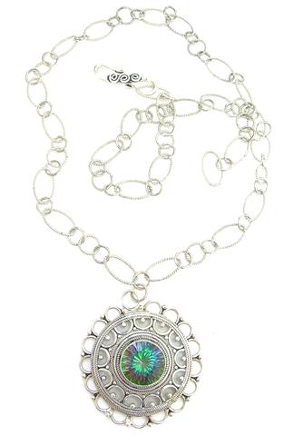 SKU 6201 - a mystic quartz Necklaces Jewelry Design image