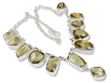 SKU 6294 - a Lemon Quartz Necklaces Jewelry Design image